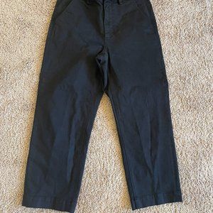 Everlane Straight Leg Crop Black, size 10